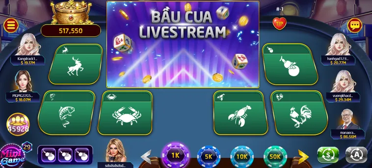Bầu Cua Livestream Tại RikVip Sân Chơi May Mắn Đỉnh Cao Cho Mọi Game Thủ Việt