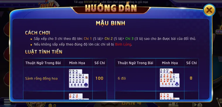 Mậu Binh Tại RikVip Sân Chơi Đẳng Cấp Đỉnh Cao Cho Các Cao Thủ Săn Thưởng