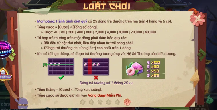 Nổ Hũ Momotaro Hành Trình Diệt Quỷ Tại RikVip Sảnh Game Đổi Thưởng Đẳng Cấp