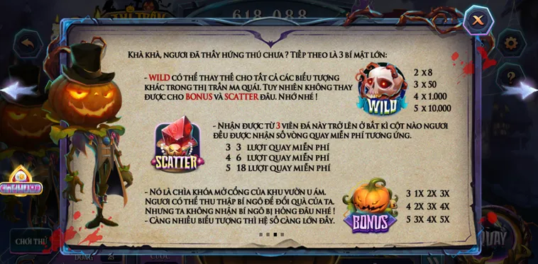Trải Nghiệm Đỉnh Cao Cùng Game Nổ Hũ Thị Trấn Ma Quái Tại RikVip Siêu Hấp Dẫn