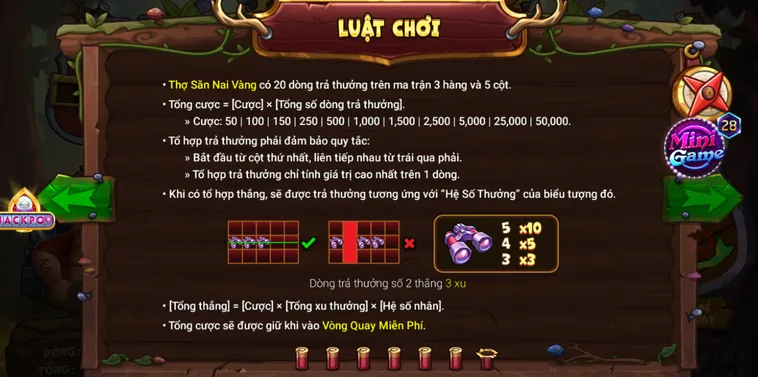 Nổ Hũ Thợ Săn Nai Vàng Tại RikVip Điểm Đến Săn Thưởng Cực Khủng Mỗi Ngày