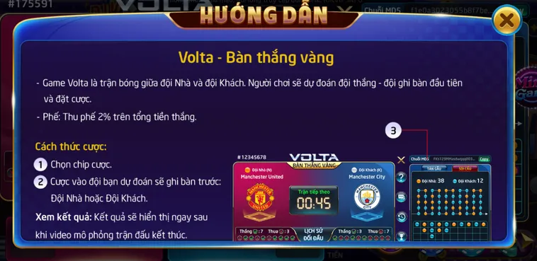 Bùng Nổ Đam Mê Với Minigame Volta Bàn Thắng Vàng Tại RikVip Cùng Cơ Hội Nhận Thưởng Lớn